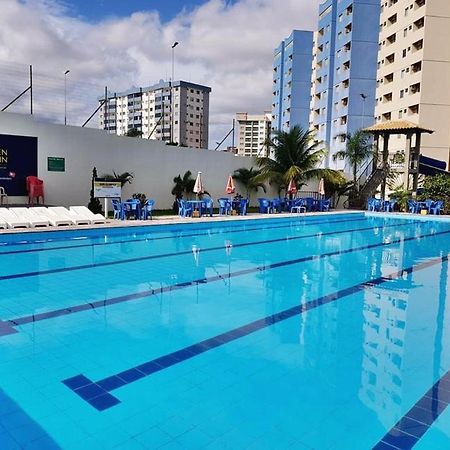 Flat Golden Dolphin Grand Hotel - Quarto E Sala Com Roupa De Cama E Banho - Piscinas 24H Caldas Novas Eksteriør bilde